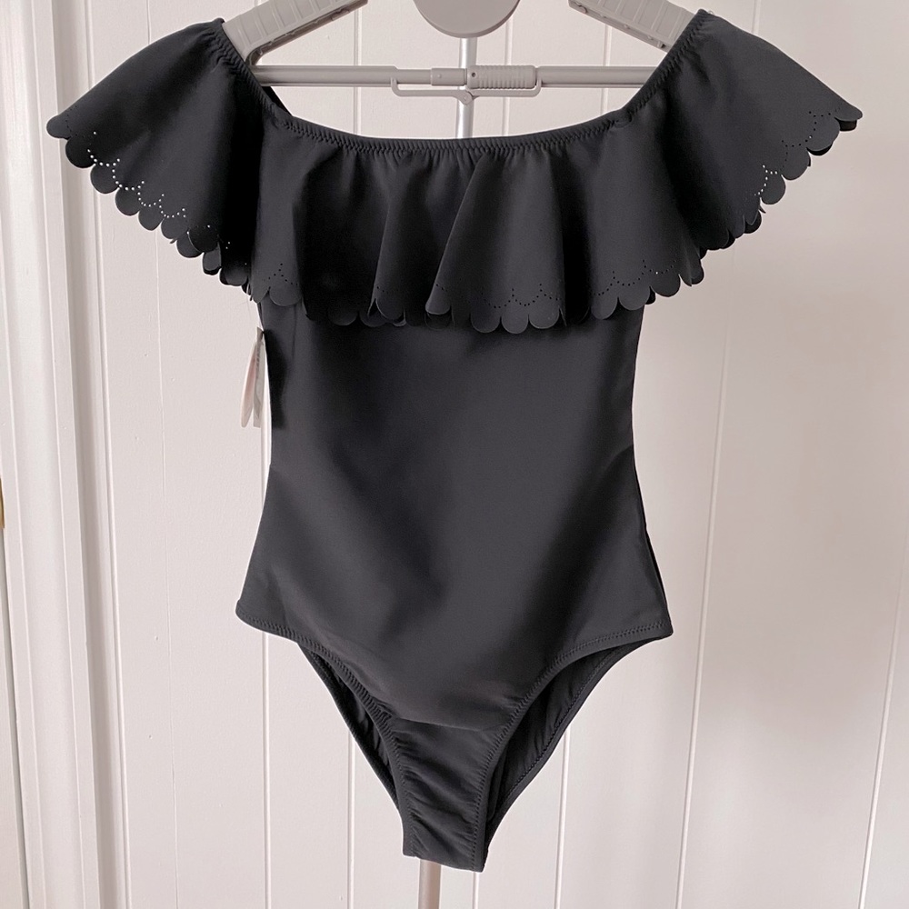 Swimsuit,High Quality Lycra,Off Shoulder, Ruffle.